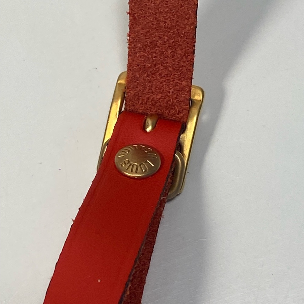 Louis Vuitton Smooth Leather Luggage Tag With Initials - Picture 5 of 7